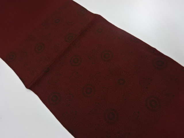 未使用品　正絹　縮緬地　帯揚げ